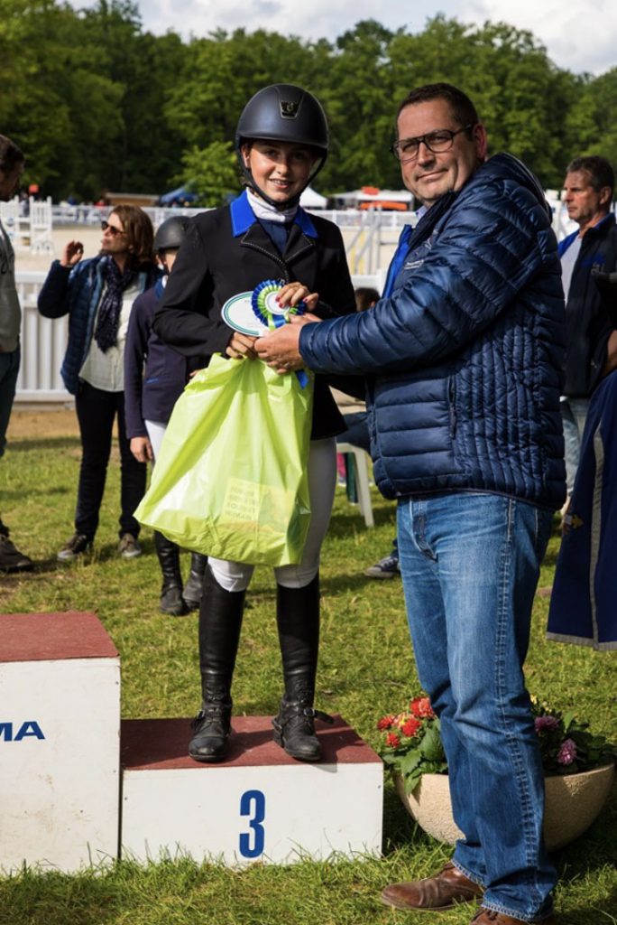 Podium Championnats Lamotte-Beuvron 2019, Poney Club de Lamorlaye