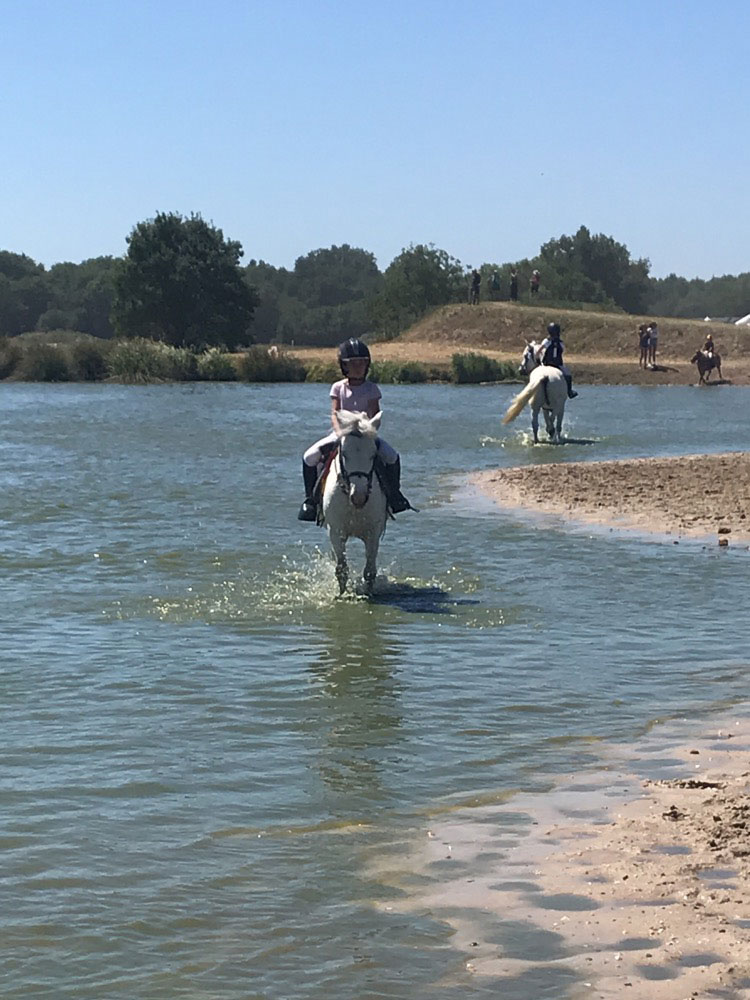 Sortie à la mer, Poney Club de Lamorlaye