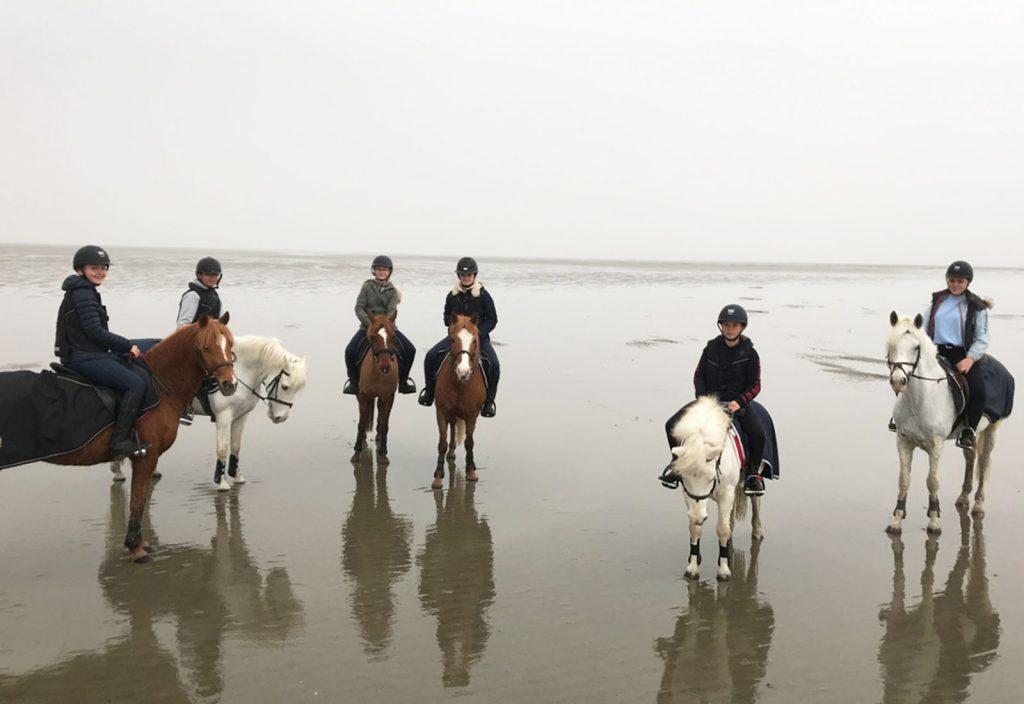 Sortie à la mer, Poney Club de Lamorlaye